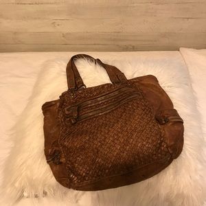 Italian Leather Hobo Bag